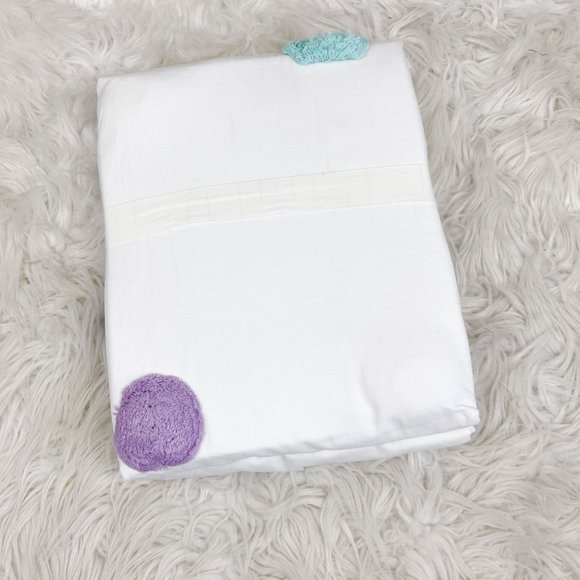 Pottery Barn Kids Bedding Pottery Barn Kids Zoey Pom Pom Duvet